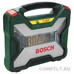 Bosch X-Line Titanium 2607019331 набор ручных инструментов и принадлежностей, 103 предмета