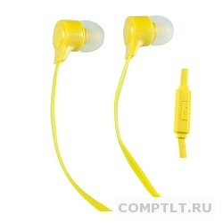Perfeo наушники внутриканальные c микрофоном HANDY желтые PF-HND-YLW