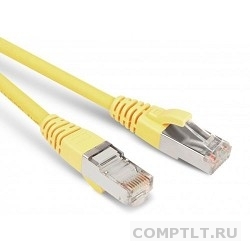 Hyperline PC-LPM-STP-RJ45-RJ45-C5e-1M-LSZH-YL Патч-корд F/­UTP, экранированный, Cat.5е, LSZH, 1 м, желтый