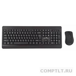 Клавиатура  мышь Oklick 270M black USB 337455