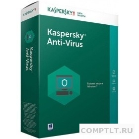 KL1171RBBFS Kaspersky Anti-Virus Russian Edition. 2-Desktop 1 year Base Box 850044