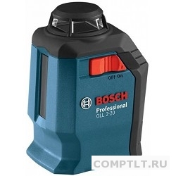 Bosch GLL 2-20 Лазерный нивелир 0601063J00  635 нм, до 20 м 