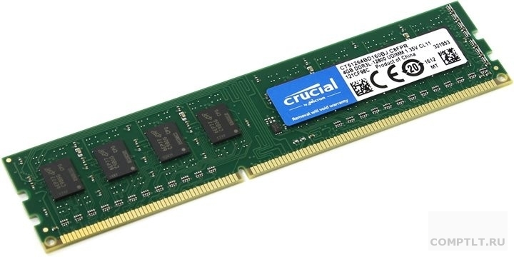 Crucial DDR3 DIMM 4GB PC3-12800 1600MHz CT51264BD160BJ