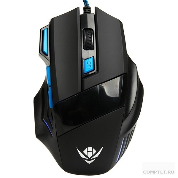 Мышь MOG-21U Nakatomi Gaming mouse - игровая, 7 кнопок  ролик прокрутки, USB, черная