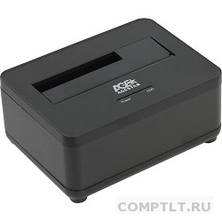 AgeStar 3UBT7 BLACK Докстанция 2,5"/3,5" SATAIII AgeStar 3UBT7 BLACK USB 3.0, пластик, черная