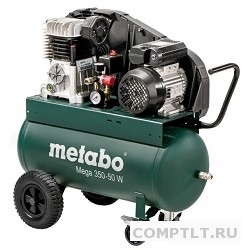Metabo MEGA 350-50 W  Компрессор 601589000 2.2кВт,320/м,230В,10б,50л 