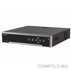 HIKVISION DS-7716NI-K4/16P 16-ти канальный IP-видеорегистратор с PoE Видеовход 16 каналов аудиовход двустороннее аудио 1 канал RCA видеовыход 1 VGA до 1080Р, 1 HDMI до 4К аудиовыход 1 канал RC