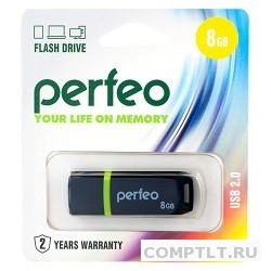 Perfeo USB Drive 4GB C11 Black PF-C11B004