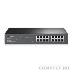 TP-Link TL-SG1016PE Коммутатор Easy Smart с 16 гигабитными портами 8 портов PoE