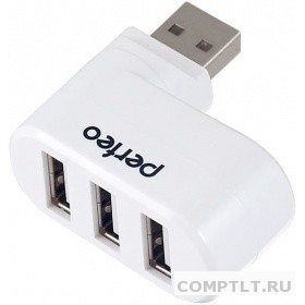 Perfeo PF4281 USB-HUB 3 Port, PF-VI-H024 White белый