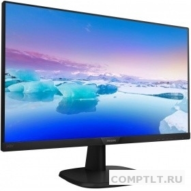 PHILIPS 23.8" 243V7QDSB 00/01 черный IPS 1920x1080 5ms 178/178 250cd 10M1 D-Sub DVI HDMI