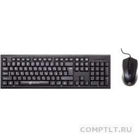 Клавиатура  мышь Oklick 620M черный USB 475652