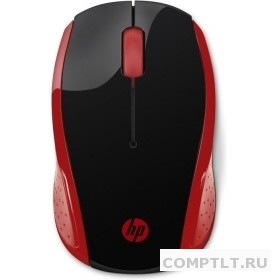 HP 200 2HU82AA Wireless Mouse USB red