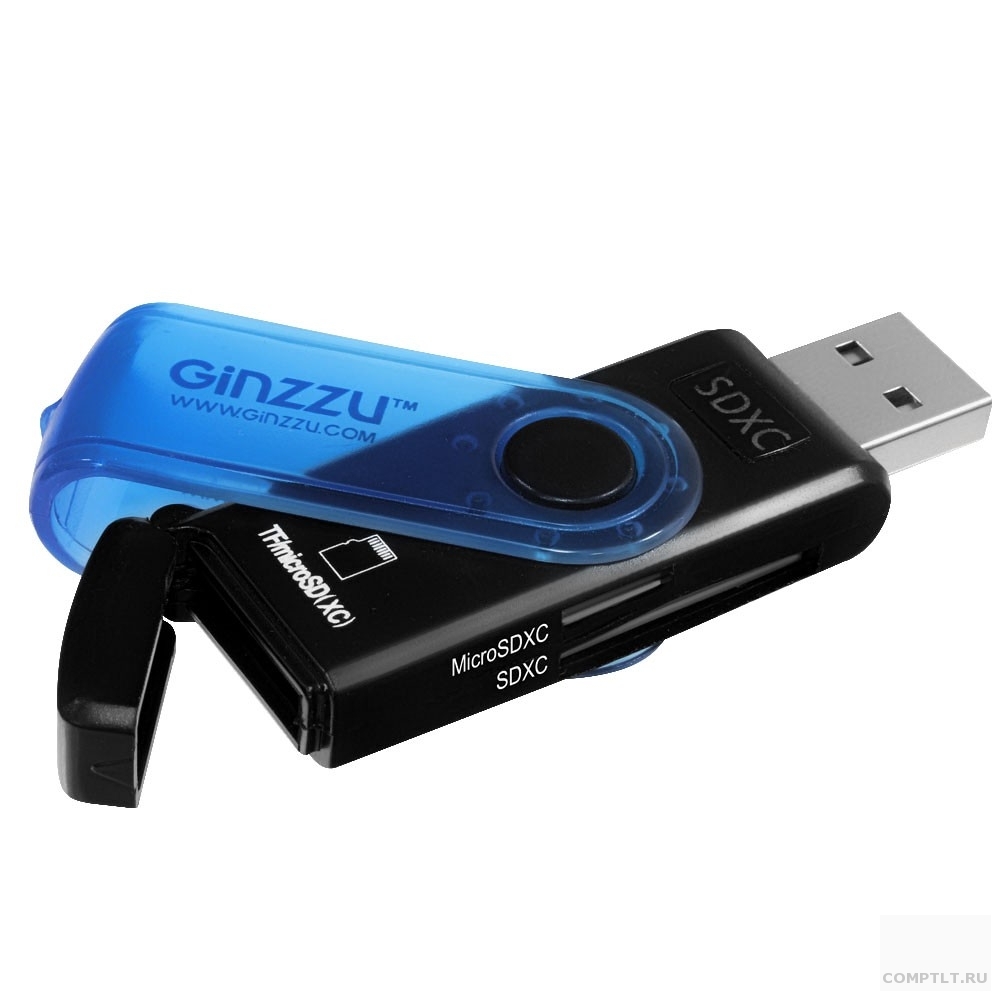 USB 3.0 Card reader SDXC/SD/SDHC/MMC/microSD GR-322B Black