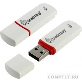 Smartbuy USB Drive 16Gb Crown White SB16GBCRW-W