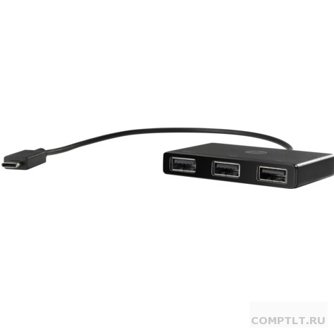 HP Z6A00AA USB-C to 3 USB-A Hub Elite x2 1012 G2/Pro x2 612 G2/Probook x360 G1/Elitebook x360/820G4/840G4/850G4/745G4/755G4/725G4/640G3/650G3/655G3/ZBook 15u G4/470G4/450G4/440G4/430G4/1030G1