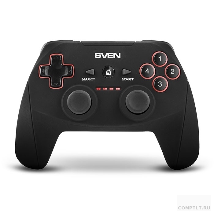 Беспроводной геймпад Sven GC-2040 11 кл. 2 стика, D-pad, Soft Touch, PC/PS3/Android/Xinput