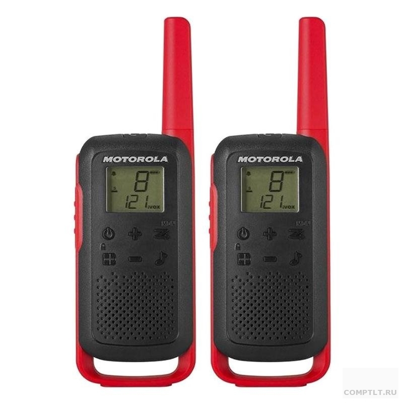 Motorola B6P00811RDRMAW TALKABOUT T62 RED