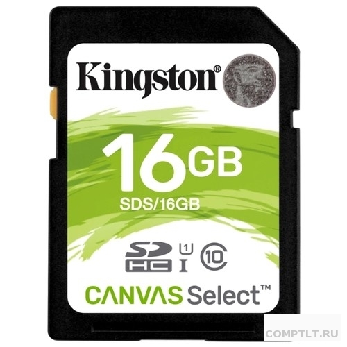 SecureDigital 16Gb Kingston SDS/16GB SDHC Class 10, UHS-I
