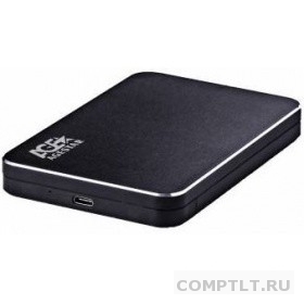 AgeStar 3UB2A18C BLACK USB 3.0 Внешний корпус 2.5" SATA, алюминийпластик, черный, кабель USB3.0 A-type-С