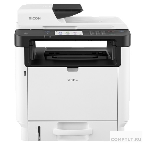 Ricoh SP 330SFN МФУ, A4, 256Мб, 32стр/мин, дуплекс, ARDF35, сенс.экран, факс, PS, LAN, старт.картр.1000стр.408263