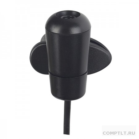 Perfeo микрофон-клипса компьютерный M-1 черный кабель 1,8 м, разъём 3,5 мм PFA4423