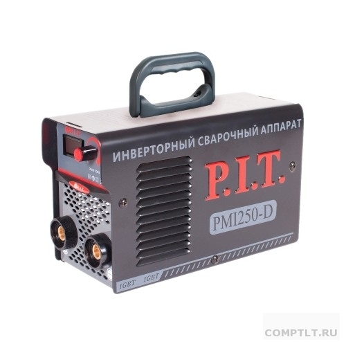 P.I.T Сварочный инвертор PMI250-D IGBT .250 А,ПВ-60,1,6-4 мм,от пониженного 170,гор.старт,дисплей PMI250-D
