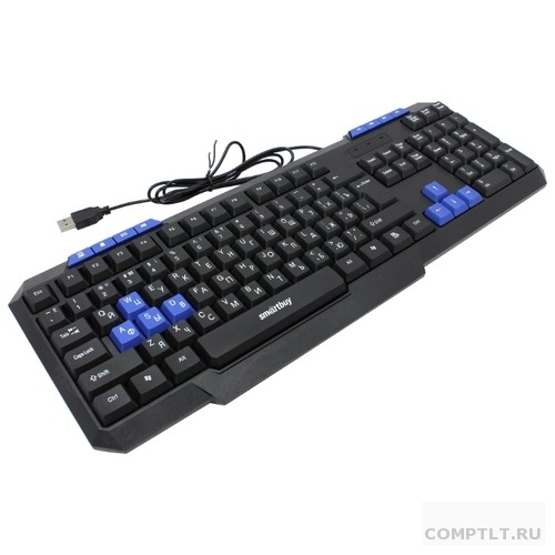 Клавиатура проводная мультимедийная Smartbuy ONE 221 USB черная SBK-221U-K