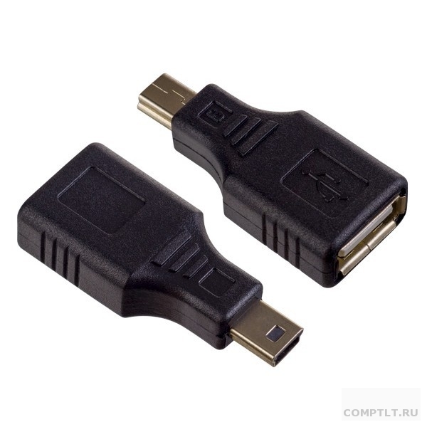 PERFEO Переходник USB2.0 A розетка - Mini USB вилка A7016