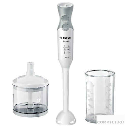 BOSCH MSM66020 Блендер погружной, 600 Вт, белый/ серый