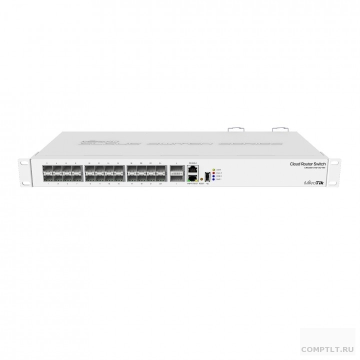 MikroTik CRS326-24S2QRM Коммутатор в стойку, 24х SFP, 2x QSFP