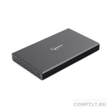 Gembird EE2-U3S-55 Внешний корпус 2.5" чёрный, USB 3.0, SATA, до 2 Тб, алюминий