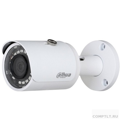 DAHUA DH-IPC-HFW1230SP-0360B Видеокамера IP 3.6-3.6мм цветная корп.белый