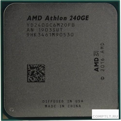  AMD Athlon 240GE AM4 OEM 3.5 GHz/2core/14Mb/SVGA RADEON Vega 3/35W/Socket AM4