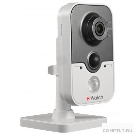 HiWatch DS-I114W 4 mm Видеокамера IP 4-4мм цветная корп.белый