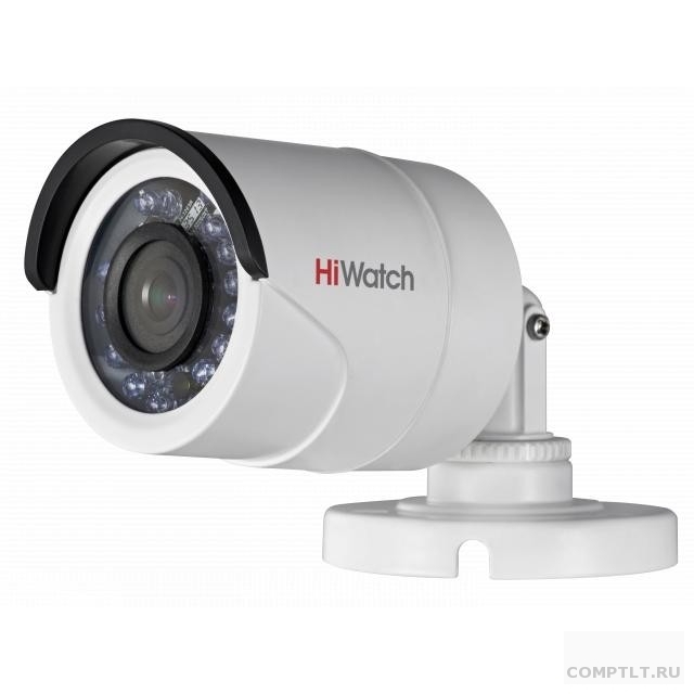 HiWatch DS-T200B 2.8 mm Камера видеонаблюдения 2.8-2.8мм HD TVI цветная корп.белый