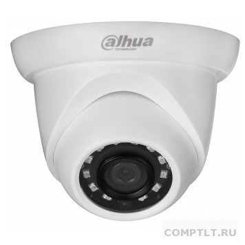 DAHUA DH-HAC-HDW1200SLP-0280B Камера видеонаблюдения 2.8-2.8мм HD CVI цветная корп.белый