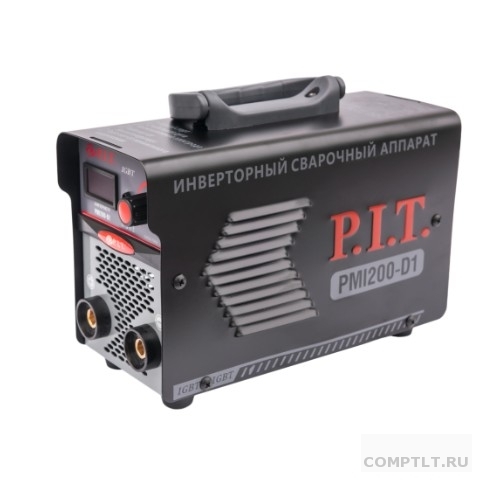 P.I.T Сварочный инвертор PMI200-D1 IGBT 200 А,ПВ-60,1,6-3.2 мм,4квт, от пониж.тока 170,гор старт PMI200-D1