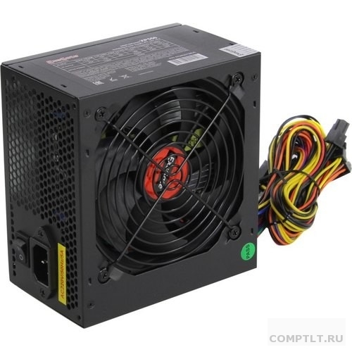 Exegate EX282070RUS Блок питания 550W ExeGate XP550, ATX, black, 12cm fan, 24p4p, 6/8p PCI-E, 3SATA, 2IDE, FDD