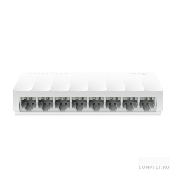 TP-Link LS1008 8-портовый 10/100 Мбит/с неуправляемый коммутатор, 8 портов RJ45 10/100 Мбит/с