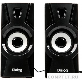 Dialog Stride AST-10UP - акустические колонки 2.0, 10W RMS, черные, питание от USB