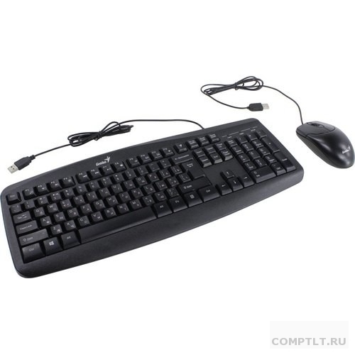 Клавиатура  мышь Genius Smart KM-200 комплект, черный, USB 31330003402/31330003416