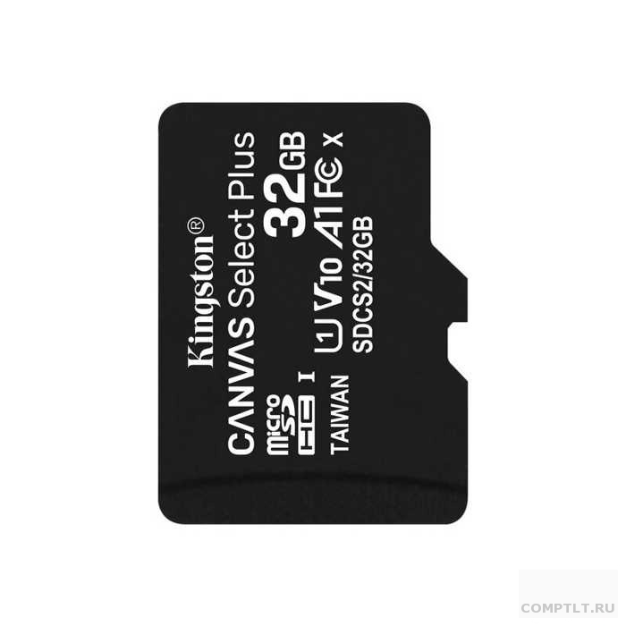 Micro SecureDigital 32Gb Kingston SDCS2/32GBSP MicroSDHC Class 10 UHS-I