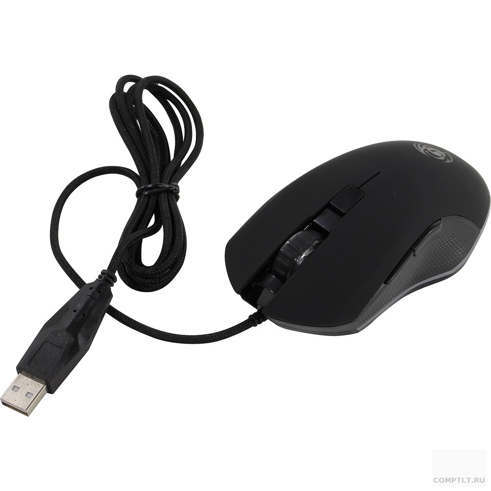 Мышь MGK-26U Dialog Gan-Kata - игровая, 6 кнопок  ролик, RGB подсветка, USB, черная