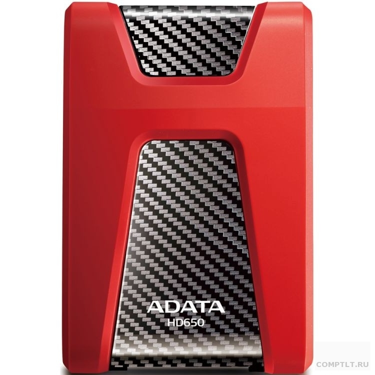 A-Data Portable HDD 1Tb HD650 AHD650-1TU31-CRD USB 3.1, 2.5", Red Противоударный Slim