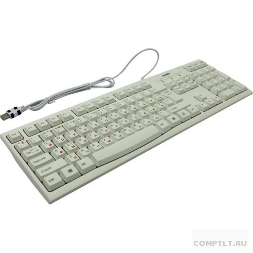 Клавиатура Sven KB-S300 белая 104 кл.