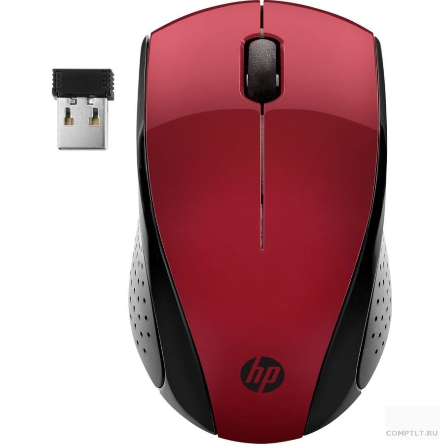 HP 220 7KX10AA Wireless Mouse red