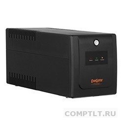 Exegate EP285603RUS ИБП ExeGate SpecialPro UNB-600.LED.AVR.EURO 600VA/360W, LED, AVR, 2 евророзетки, Black