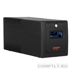 Exegate EP285579RUS ИБП ExeGate SpecialPro Smart LLB-600.LCD.AVR.C13.RJ.USB 600VA/360W, LCD, AVR, 4IEC-C13, RJ45/11, USB, Black