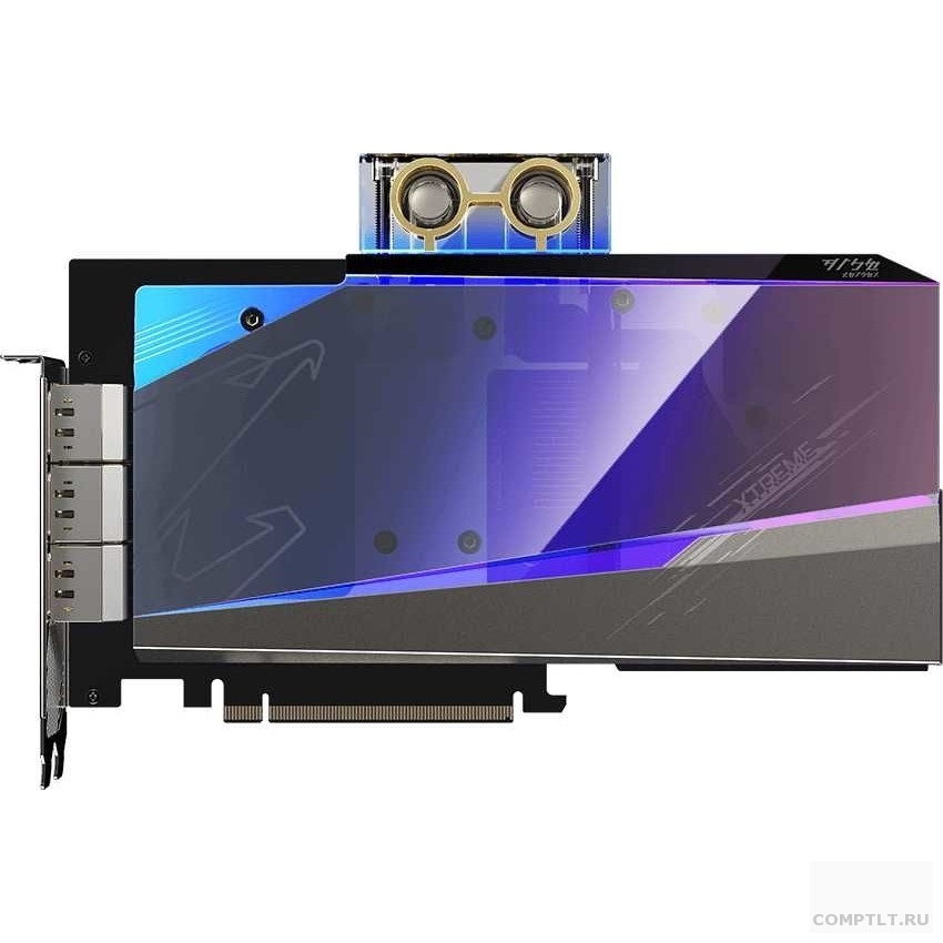 Gigabyte GV-N3080AORUSX WB-10GD RTL NVIDIA GeForce RTX 3080 10240Mb 320 GDDR6X 1845/19000/HDMIx3/DPx3/HDCP